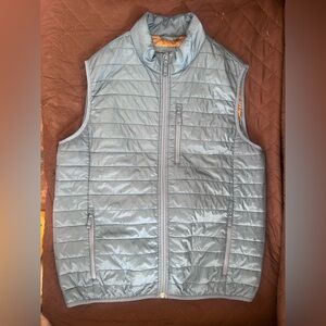 Vintage J. CREW LIGHTWEIGHT VEST WITH PRIMALOFT, B8061, STEEL BLUE
